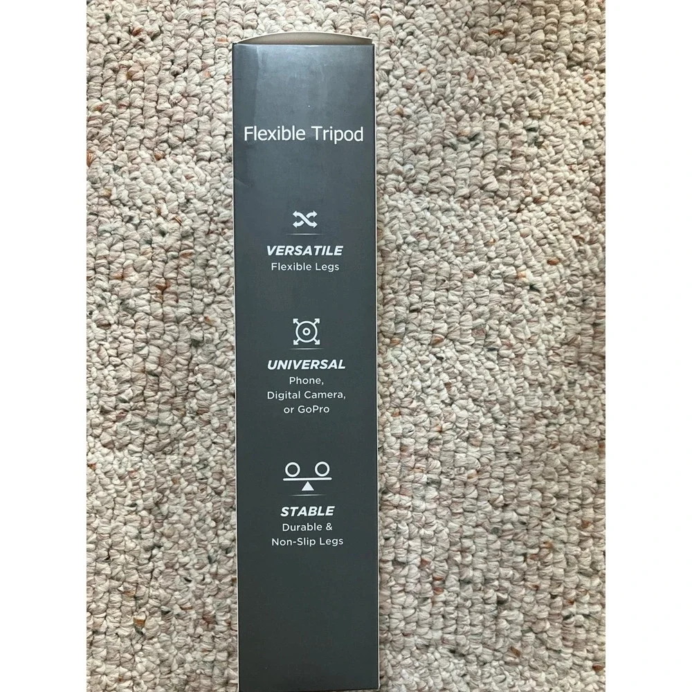 Phone Tripod, Flexible Cell Phone Tripod with Phone Holder and Wireless Remote,